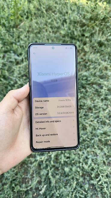 panasonic eneloop: Xiaomi, 12 Pro, Б/у, 256 ГБ, цвет - Фиолетовый, 1 SIM, 2 SIM, eSIM — 3