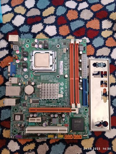 системы охлаждения akasa: Материнская плата, Biostar, LGA775, Micro-ATX, Для ПК