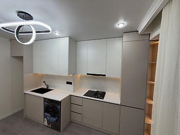 квартира без хозяин ак орго: 2 комнаты, 66 м², ул. Горького / Алматинка Элитка, 9 этаж, Дизайнерский ремонт — 1