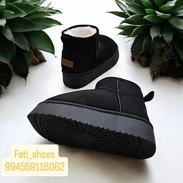 Uqqilər: Qısa boğazlı, isti qış botları - Model: “Fatih shoes” (şəkillərdə — 6