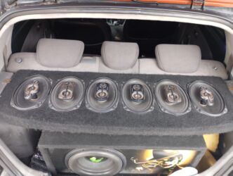 Mikrofonlar: İşlənmiş Pioneer Kolonka, Növ - Sabvufer, rəng - Yaşıl