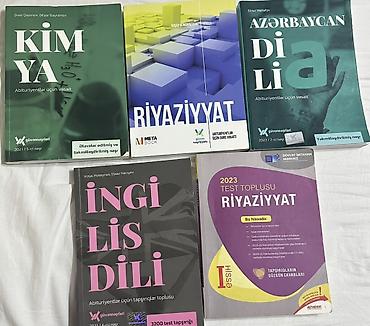 Testlər: Abituriyentlər üçün dərs vəsaitləri paketi Dəst daxilində: - Kimya – — 1
