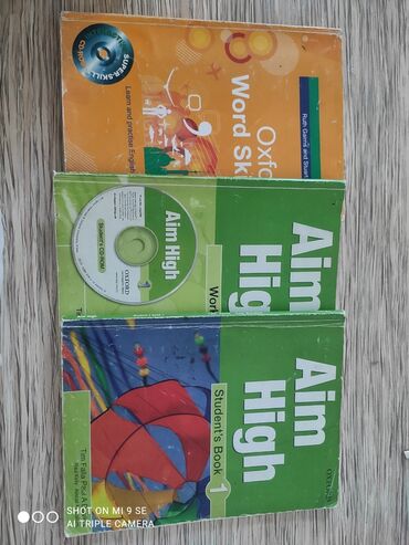 Digər kitablar və jurnallar: Aim Hight(Oxford, student book, Workbook) satılır 3 u birlikdə satılır
