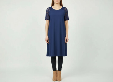 niebieska sukienki: Sukienka damska, rozmiar S