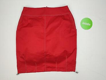 czerwone spódnice plus size: Red, Spódnica damska, rozmiar S — 4