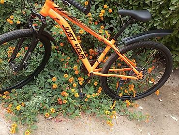 zigzag velosiped: Dağ velosipedi – JUST YOUR (MTB) - Rəng: parlaq narıncı, qara — 3