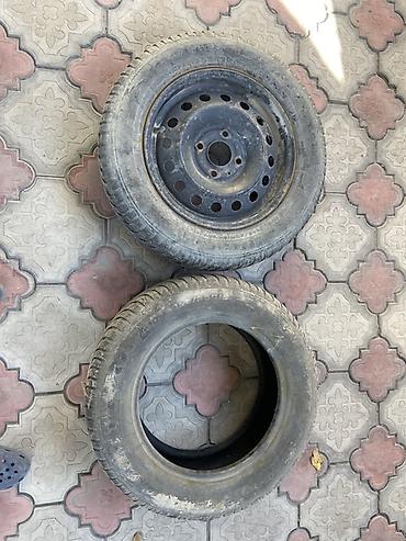 8 4: Пара из 2 автомобильных шин 195/65 R15. Разболтовка - 4x114.3 - В — 2