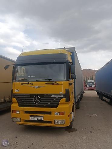 актрос мп3: Тягач, Mercedes-Benz, 2002 г., Тентованный — 3