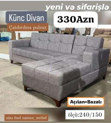 Divanlar: Künc divan, Açılan, Bazalı