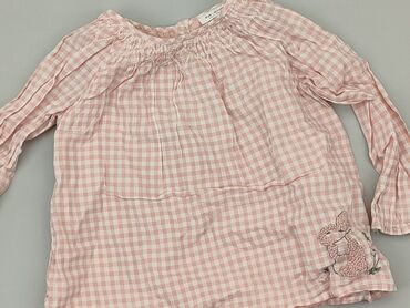 różowa sukienka letnia: Blouse, Next, 1.5-2 years, 86-92 cm, condition - Very good