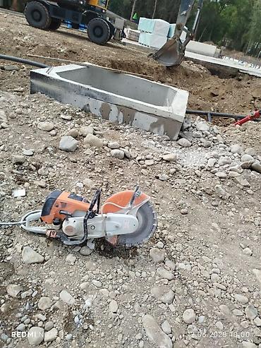 Beton işləri: #Betonkesme #betondeşmə Beton kubik kərpic - dən kəsim deşim — 7