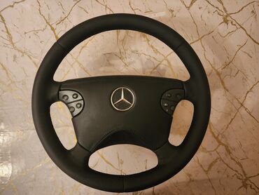 Рулевые колеса: Мультируль, Mercedes-Benz W210, Оригинал, Б/у