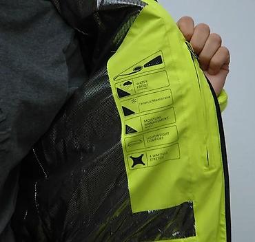 kaputi pull and bear: Muška zimska jakna – fluorescentno žuta sa crnim detaljima - Topla — 9