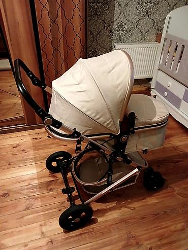uwaq arabasi type 1: Çox təmiz və rahat 2-si 1-də uşaq arabası satılır! 🍼 ​Çox az istifadə — 1