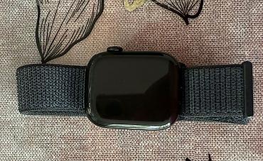 Yeni, Smart saat, Apple, Sensor ekran, rəng - Qara