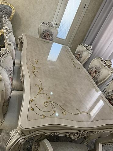 casa bella: Гарнитур мебели в классическом стиле для гостиной и столовой Состав — 3