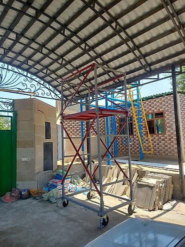iş alətləri: Metal mobil qüllə (skafold) – yığıla-bölünə bilən iş platforması - — 8