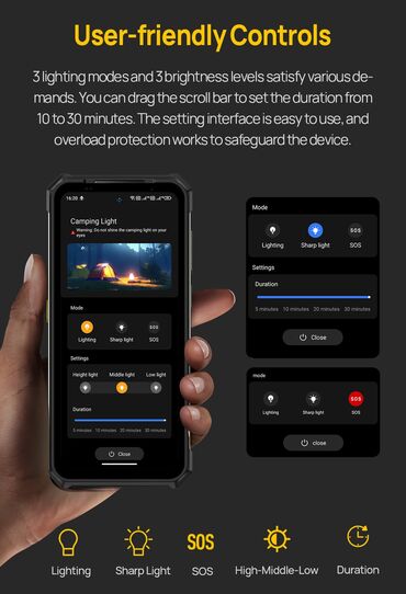 Другие мобильные телефоны: Смартфон с подсветкой INFINITE HALO и мощным звуком 🔥 Ulefone Armor 24 — 6