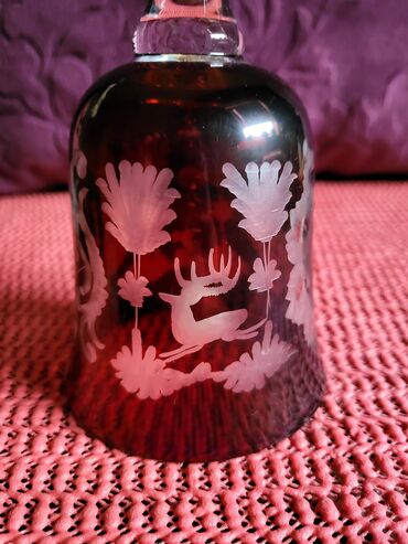 Ostali kućni dekor: Zvono novo Bohemija kristal rucno gravirano 70te. Kristalno — 15