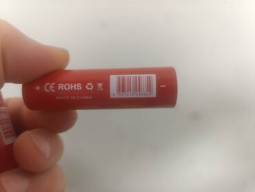 Сухие строительные материалы: Salam, batareya satılır. Tomas 18650. 3.7v-3000mah.50a. Yenidir