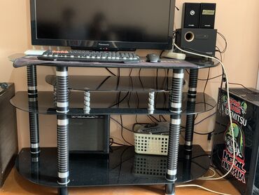 столы для компютера: Стол, цвет - Черный