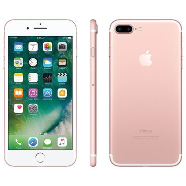 aiphone 7: IPhone 7, Колдонулган, 128 ГБ, Алтын, Каптама, 100 %