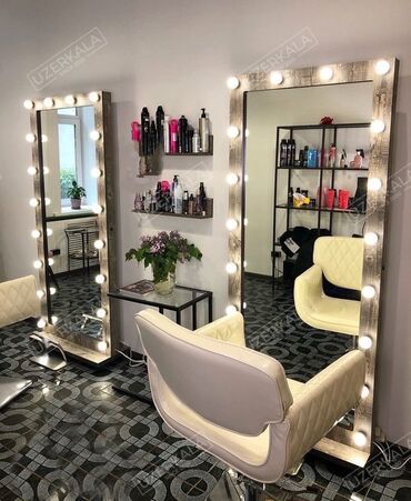 зеркало с подсветкой для макияжа: Зеркала с подсветкой в полный рост для салонов, бутиков и для дома! В