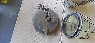 staklene case maxi: Prodajem baštenske fenjere - 4 vintage industrijske lampe marke Polam — 4