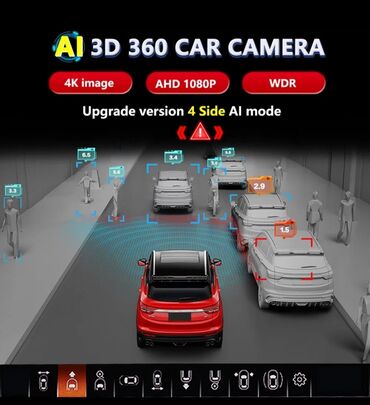 Digər avtoelektronika: SMARTOUR 3D 360 Kamera Sistemi – 4-cü nəsil 3.5D AI panoramik görüntü — 5