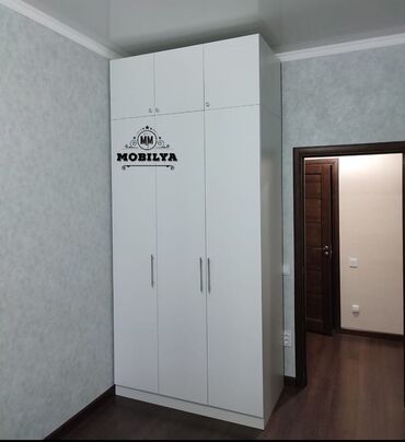 skaf modelleri: Гардеробный шкаф, Новый, 3 двери, Распашной, Прямой шкаф, Азербайджан