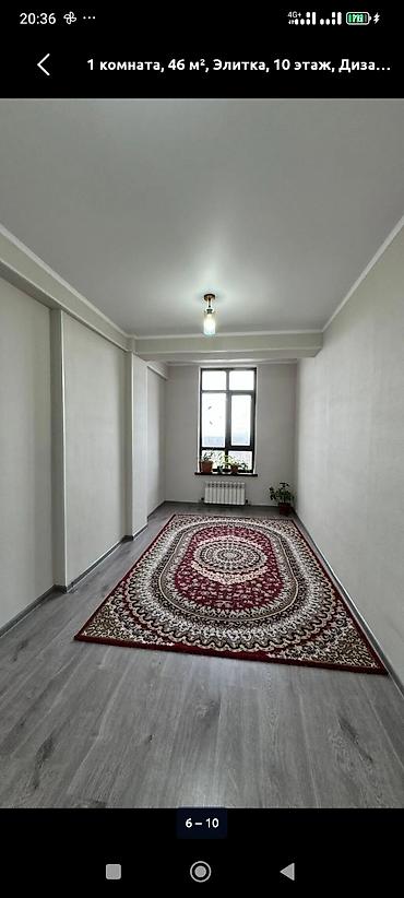 Продажа квартир: 1 комната, 46 м², Элитка, 10 этаж, Евроремонт — 14