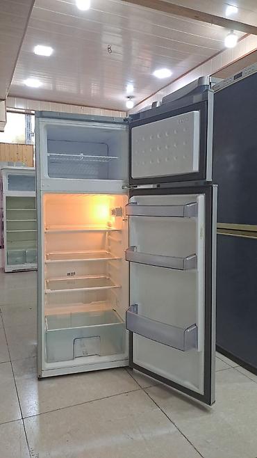 Mətbəx texnikası: Üstdən donduruculu iki qapılı soyuducu - Rəng: gümüşü (inox — 1