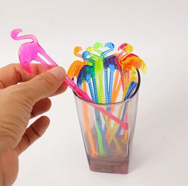 Bayram üçün digər mallar: Muxtalif Party kecirtmek ucun stol bezekleri. Koktel aksesuarlari — 3