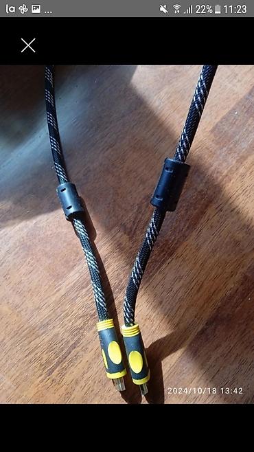 dvi hdmi: 140см длинна HDMI кабель с тканевой оплёткой - Тип разъёмов: HDMI — — 1
