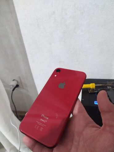 купить iphone 9: IPhone Xr, Б/у, 64 ГБ, Красный, Чехол, Кабель, 100 %