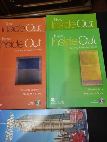 подработка со знанием английского языка: Учебники по английскому языку InsideOut Elementary и