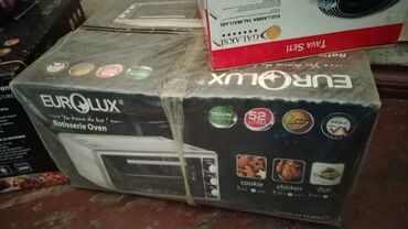 Mətbəx kombaynları və doğrayıcıları: Duxovka Eurolux, Elektrik, rəng - Bej, Quraşdırılan, Yeni