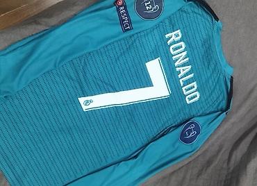 royal: Futbolka, Adidas, S, rəng - Yaşıl — 5