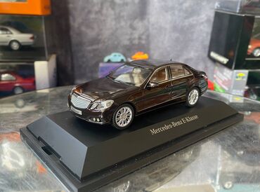Avtomobil modelləri: Коллекционная модель Mercedes-Benz E Class W212 brown 2009 Dealer