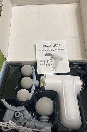 релиз: Пистолет для массажа фасций (Fascia Gun) LM-130 — компактный — 1