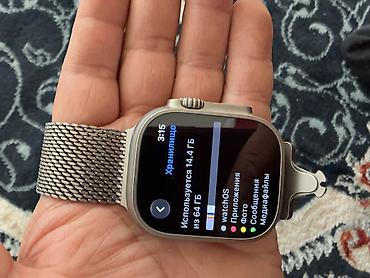 часы с альтиметром: Apple Watch Ultra 3 GPS + Cellular, 49 мм Корпус: натуральный титан — 4