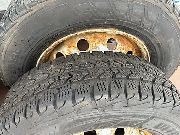 Колеса в сборе: Колеса в сборе 215 / 75 / R 16, Зима, Б/у, Комплект, Легкий коммерческий транспорт (C/LT), Железные, отверстий - 5 — 12