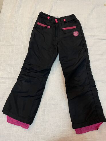 ski pantalone deca: 140-146, color - Black