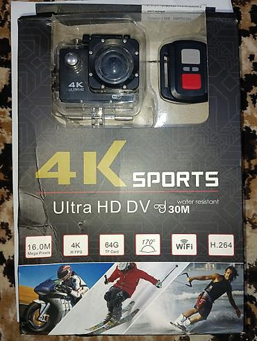 авто камеры: Экшн‑камера 4K Ultra HD с Wi‑Fi и подводным боксом. Основные — 5