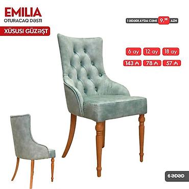 tek stolar: Qonaq otağı üçün, Yeni, Qatlanmayan, Stul — 9