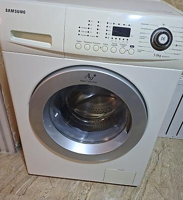 işlənmiş utu: Paltaryuyan maşın Samsung, 5 kq, İşlənmiş, Avtomat, Qurutmasız, Ünvandan götürmə — 2