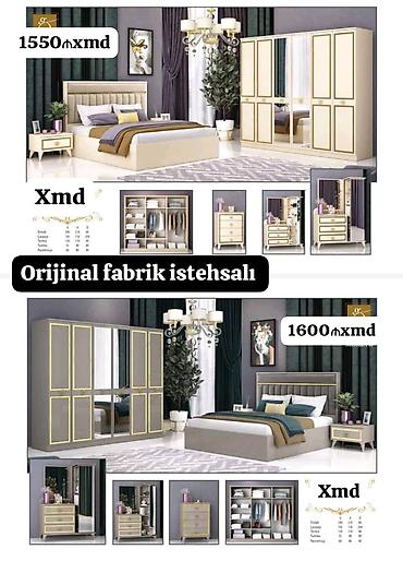 ders masasi: Yataq otağı mebel dəstləri – orijinal fabrik istehsalı İki rəngdə — 1