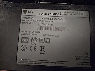 prolutex mk: Monitor LG Flatron W 1934S-SNT AEUQQPH 19 ",48 cm.i polovan i — 4