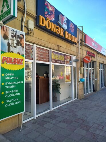 Restoran, kafelər: Lokbatanda hazır donerxana icareye verilir ayliq arendasi 750 azn her