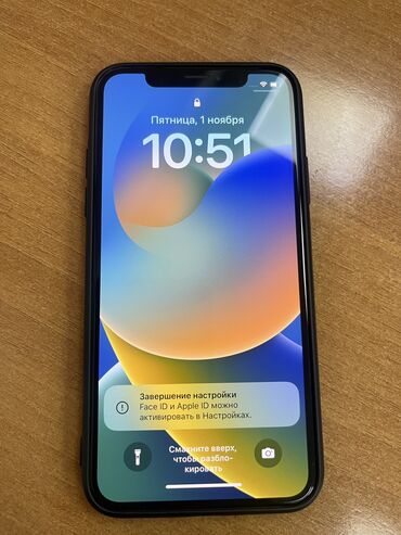 айфон 10 икс: IPhone X, Б/у, 256 ГБ, Белый, Чехол, Кабель, 85 %